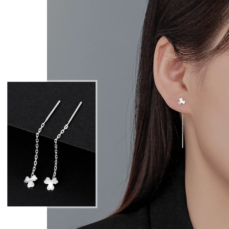 New Minimalist Chain Long Tassel Drop Earring For Women Statement Dangle Earrings Personality Ear Line Jewelry Gift - Image 6