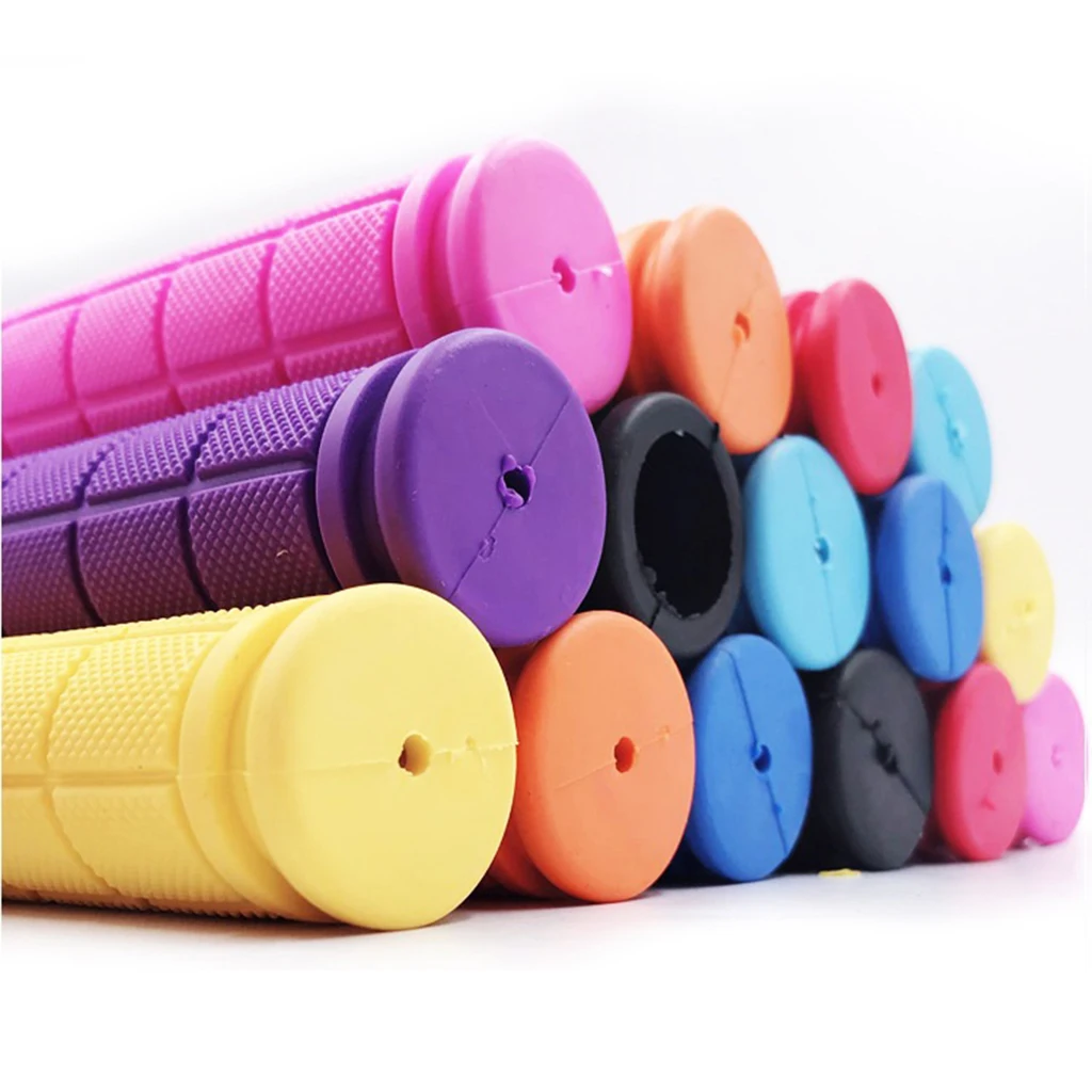 1 Pair 135mm Bicycle Grip Rubber Handlebar Mountain Bike Handle High Quality Non-Slip Handlebar Bicycle Parts Bicycle Equipment