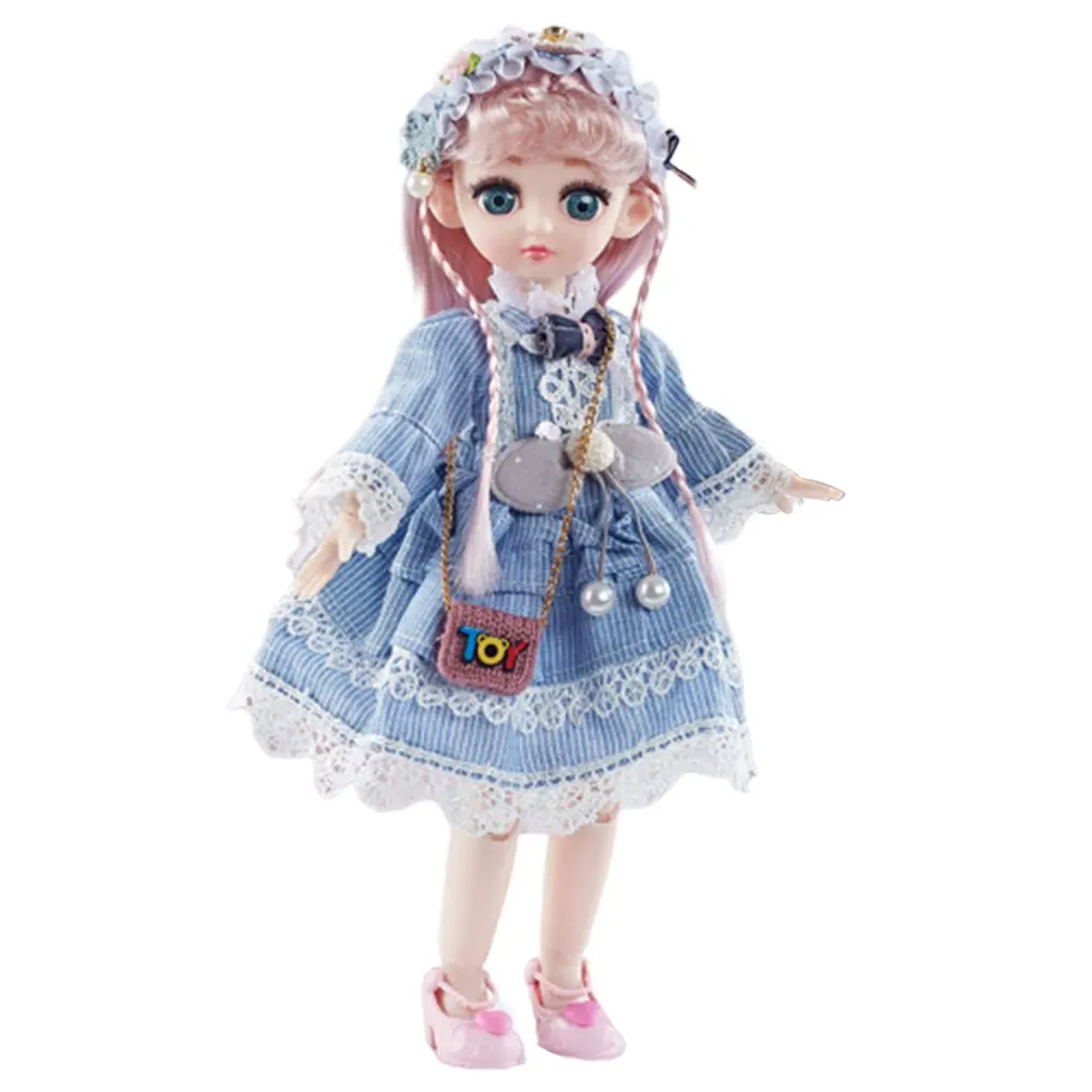 

Telling Story Singing Joint Movable 32Cm Plastic Toys Play House Toy Set Girl Dress Up Toy Birthday Gifts