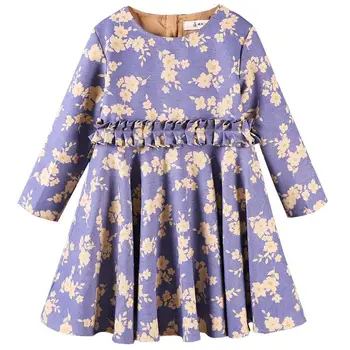 

Mother Daughter Dresses Mommy Girl Floral Print Matching Twinning Party Dress Family Look Outfits Girl Mom Clothes