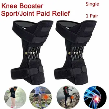 

1pc /1 Pair Power Leg Knee Pads Power Joint Support Knee Pads Spring Force Outdoor