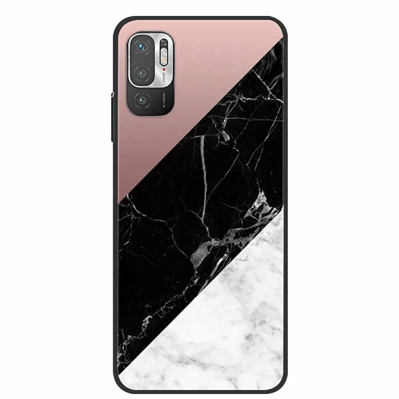 Marble Soft Silicone Back Case for Xiaomi Redmi Note 10 5G