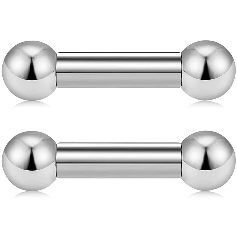 pussy piercing PA Ring Internally Threaded Straight Tongue Nipple