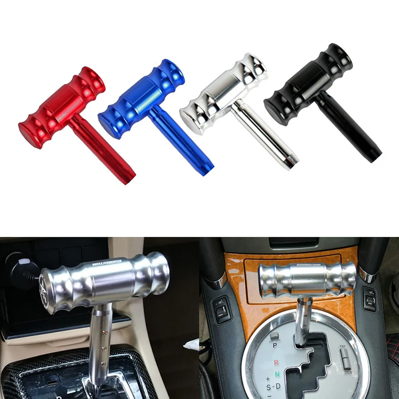 

Car modification Gearbox handle Manual Gearstick Lever Shifter Knob Aluminium Aircraft joystick style Shift lever knob