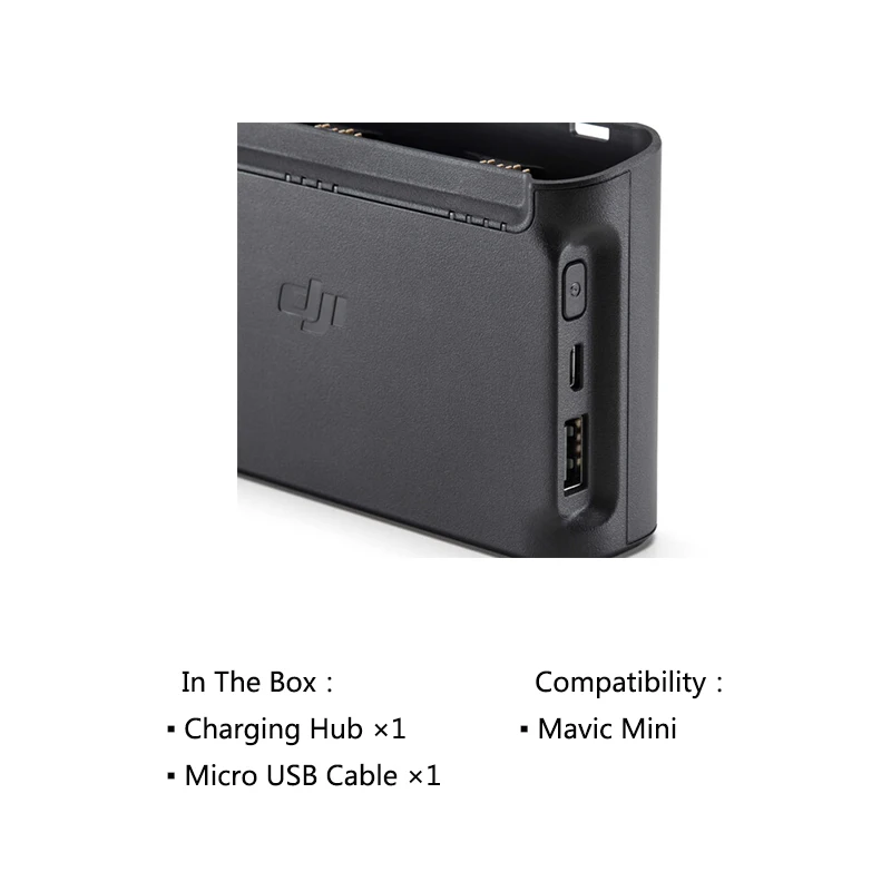 DJI Mavic Mini Двусторонняя зарядка концентратор зарядка трех аккумуляторов Совместимость для Mavic Mini батареи бренд
