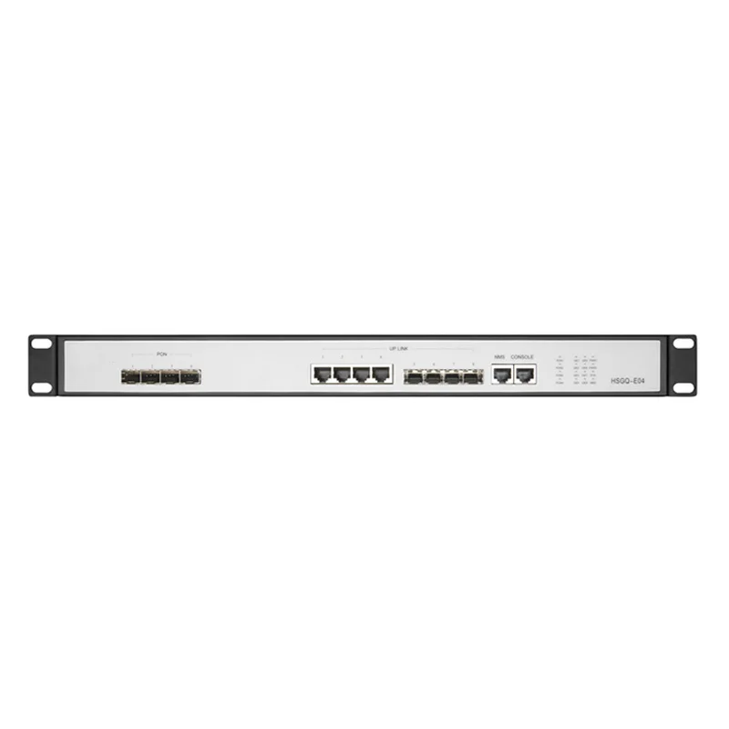 EPON OLT 1,25G uplink 10G 4 порта E04 1U EPON OLT 4 порта для тройной игры OLT epon 4 pon 1,25G SFP порт PX20+ PX20++ PX20
