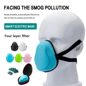

1PC Intelligent Mask Electric Saliva-Proof Allergy Paint Anti Dust Automatic Air Supply Adult Electronic Mask Dropshipping