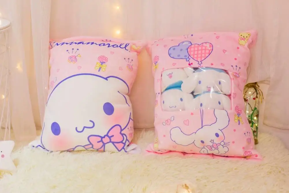 Милые конфеты плюшевые игрушки Моделирование закуска пледы Подушка kawaii sakura Кролик Плюшевые креативный мешок из 8 шт. игрушки для детей/малышей - Цвет: 17