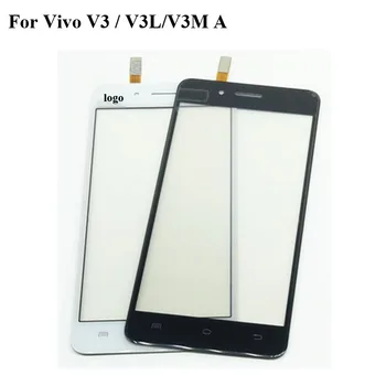 

For vivo V3 V 3 Touch Screen Digitizer Sensor Replacement For vivo V3 V3L V3MA V3A touch panel with flex cable Vivov3 Parts