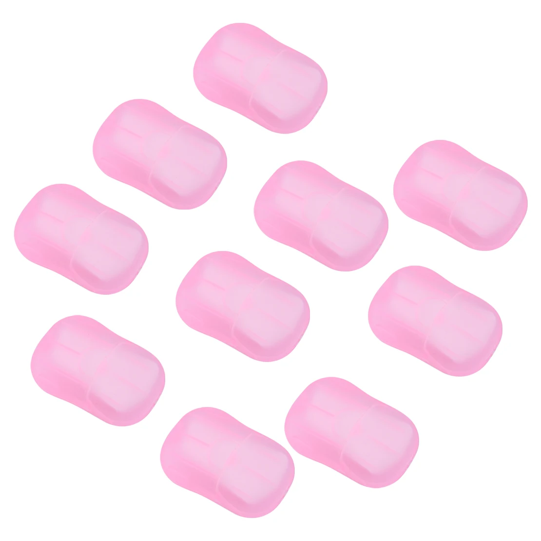 

New 10 Boxes Portable Disposable Soap Paper Sheets Outdoor Travel Washing Hand