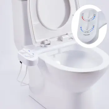 

Smart Toilet Cover Butt Washer Abs Self-Cleaning Single Cold And Single Spray Nozzle Bidet Body Cleaner
