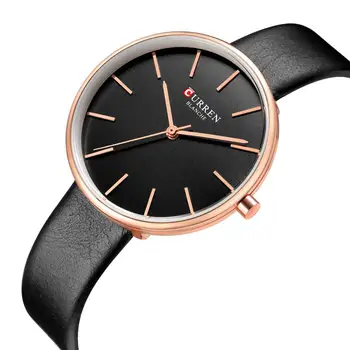 

CURREN Women Watches Luxury Brand Wristwatch Casual Leather Women Watch Fashion Ladies Quartz Clock Gold Relogio Feminino New