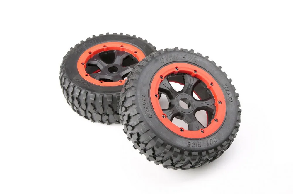 Гравийные колесные шины в сборе Комплекты для 1/5 Losi 5ive-t Rovan LT Kingmotor X2 Baja 4wd SLT грузовик Rc автозапчасти