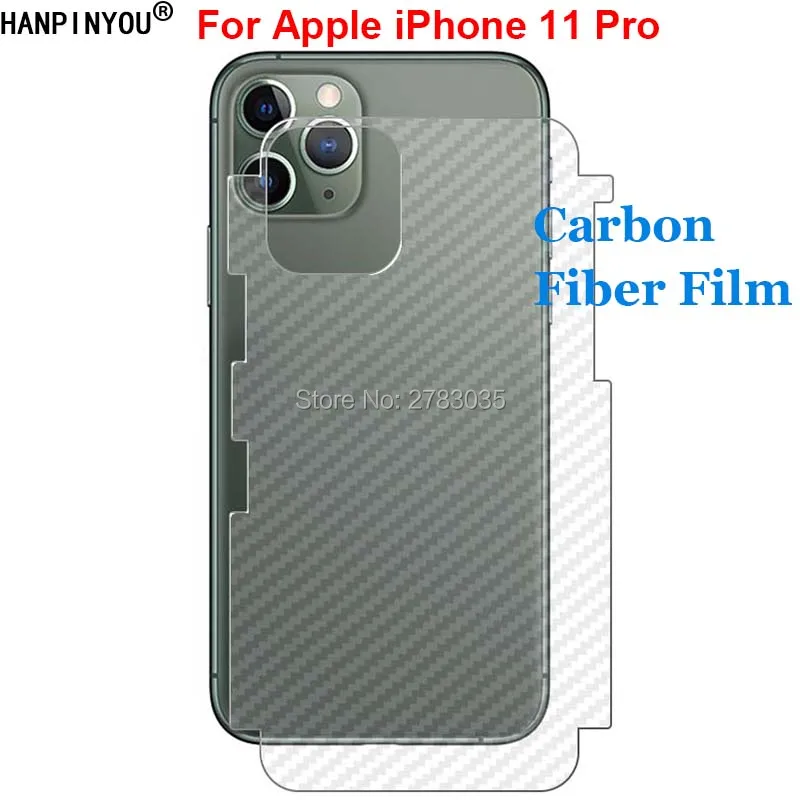 Для Apple iPhone 11 Pro 5 8 &quot3D защитная пленка из углеродного волокна с защитой от
