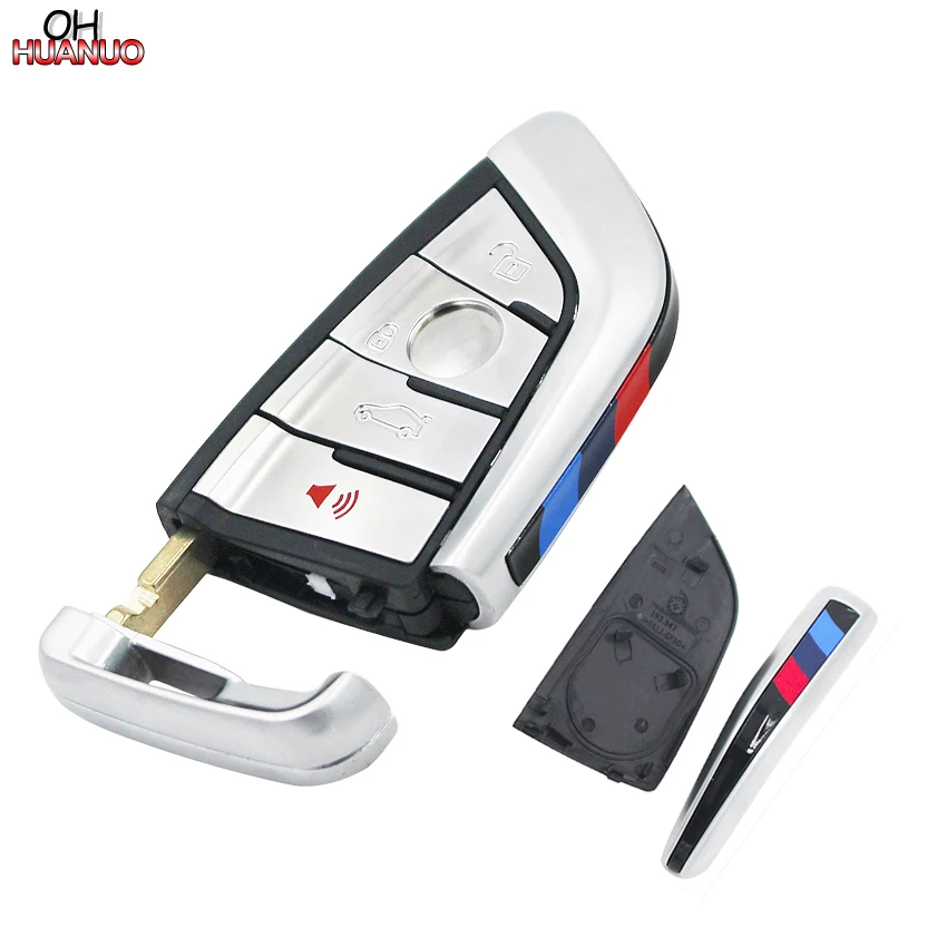 4 Button Replacement Blank Shell Smart Remote Key Case Fob for BMW X5 X6 + Small | Автомобили и мотоциклы