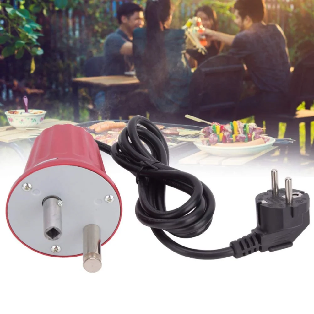 New Electric Barbecue Rotisserie Roaster Motor Pike Rotator 220~240V Grill Motor BBQ Parts Grill Spit Motors Rotating BBQ