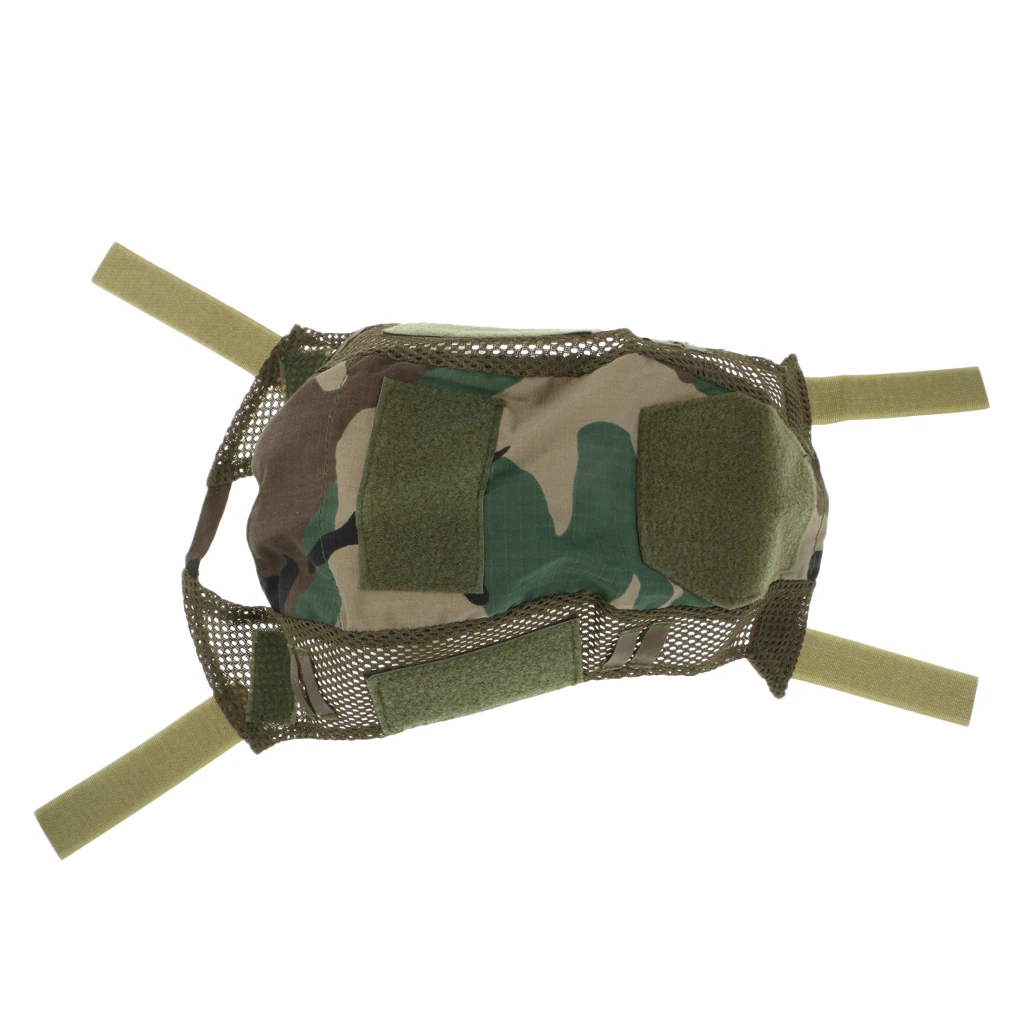 

Hunting Camo Fast Helmet Cover without Helmet, Tactical Military War Game Equipment Accessory