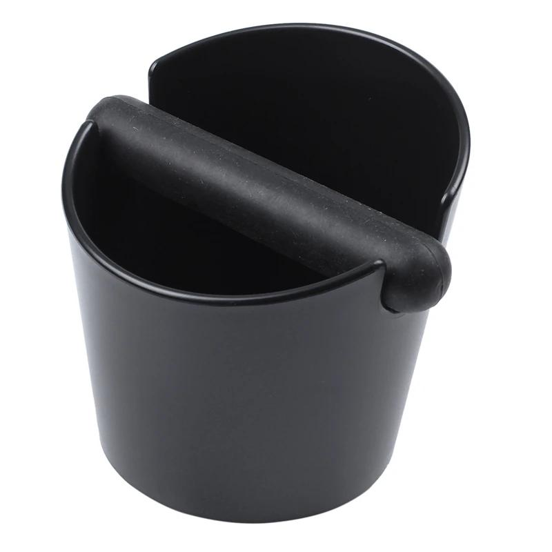 

Espresso Slag Knocking on the Door with Detachable Percussion Rod and Non-Slip Base Gift (Round) Black