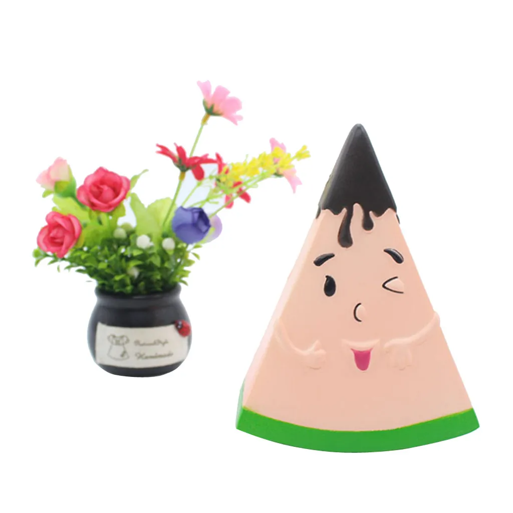 Мягкие и милые Gigantes мягкие для сжатия игрушки мягкое Экспрессия Cantaloupe медленно поднимающийся ароматический снимает стресс ToyW801