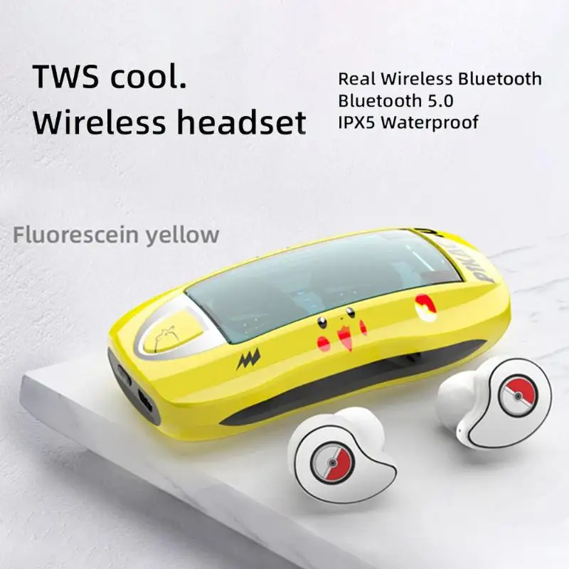 Bluetooth V5.0 наушники беспроводные стерео спортивные BT5.0 наушники-вкладыши стерео наушники с двойным микрофоном и зарядным устройством