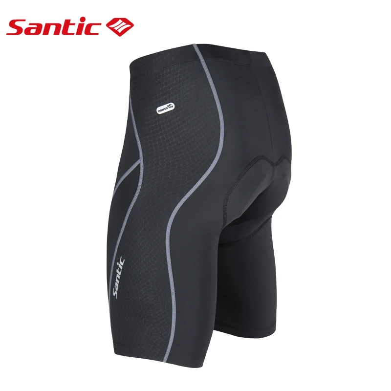 Santic 4D Pad мужские велосипедные шорты противоударный MTB мотоциклетные Шорты PRO Светоотражающая одежда для велопрогулок, дышащая Спортивная шорты