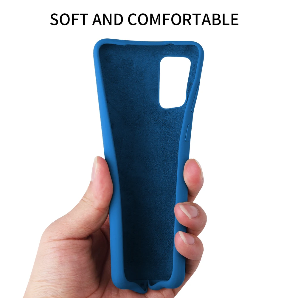 Samsung Galaxy S10 Plus Liquid Silicone Case Silky Soft-Touch Back Protective Cover For Samsung galaxy S10  S10plus waterproof phone pouch