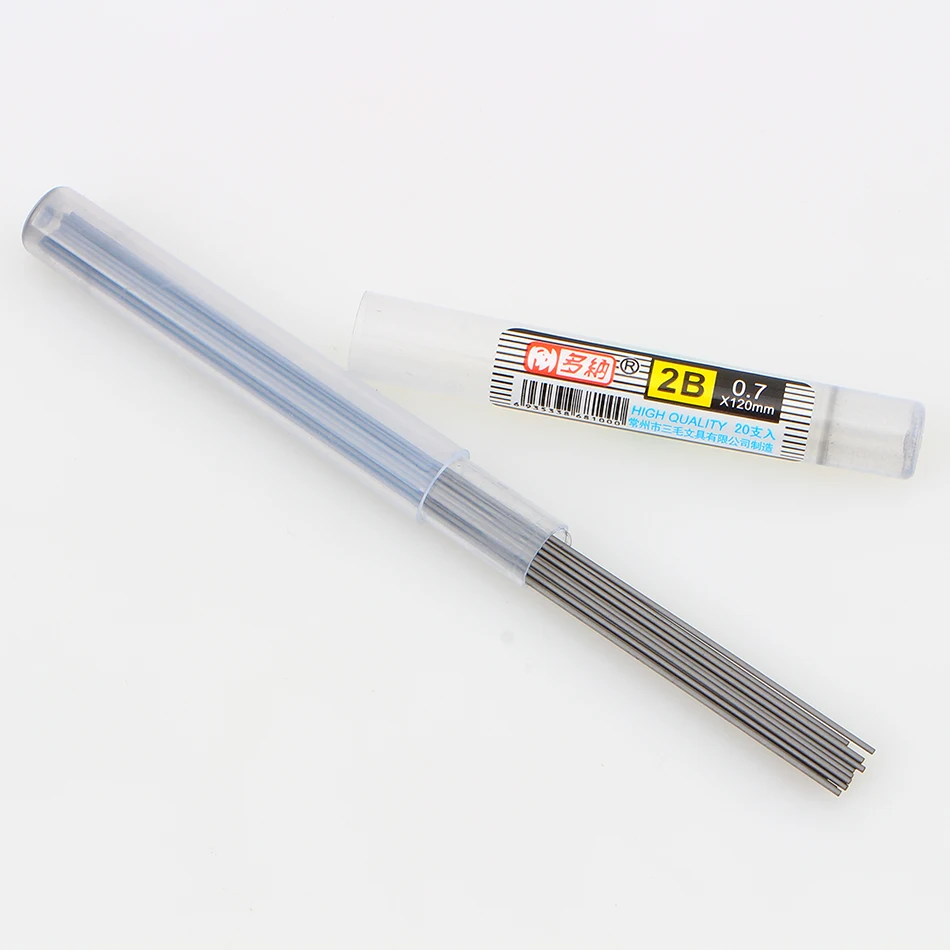 SIXONE 1 шт., черный автоматический карандаш, Сменная Трубка, стиль, высокое качество, 0,5 мм, 0,7 мм, автоматический карандаш для механического свинца