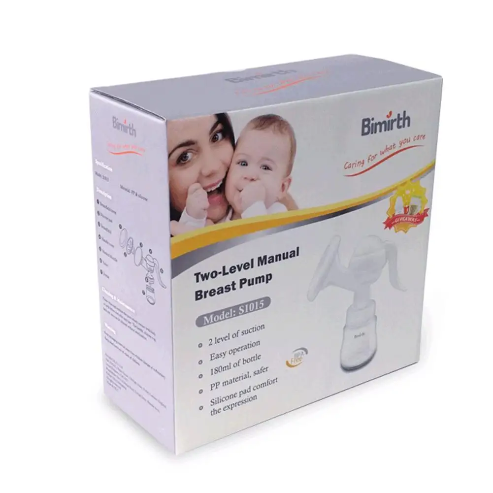 Non-slip Manual Breast Pump Powerful Baby Nipple Suction Feeding Milk Bottles Breasts Pumps Bottle Sucking