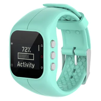 

Soft Silicone Rubber Watch Band Wrist Strap Watch Strap Sports Smart Accessories Replacement For Polar A300 Fitness Watch