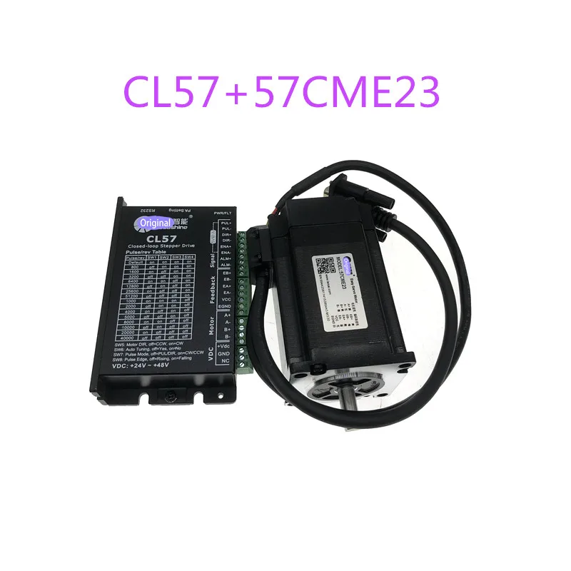Original Nema23 2 Phase Closed loop Stepper Servo Drive K CL57 Driver+