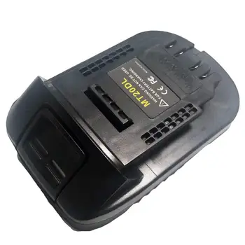 

USB Battery Charger Adapter For Dewalt Convert Makita 18V Li-ion battery to Dewalt 18V battery USe BL1850 on Dewalt Tools