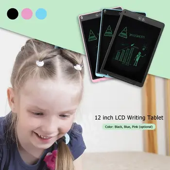 

12 inch Smart LCD Writing Portable Tablet Pad E-writer Board with Partial Erasable Function with Stylus pen Gift for kids