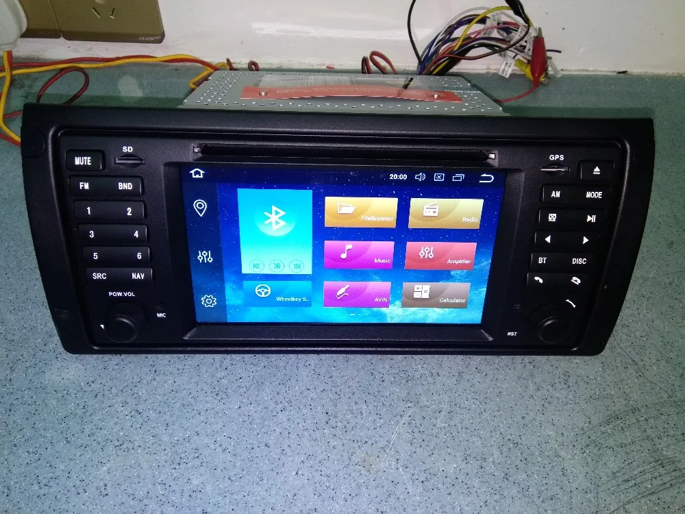 Android 10 0 8 ядер octa cor автомобильный dvd плеер для BMW E39 X5 E53 RAM 4G ROM 64G Wifi GPS Радио