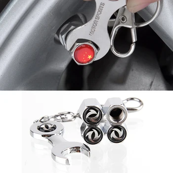 

Car Styling Auto Wheel Wrench Valve Stem Caps for DFMC Dongfeng AX3 AX4 AX5 AX7 A9 E90 Venucia Fengdu Skio Auto Accessories