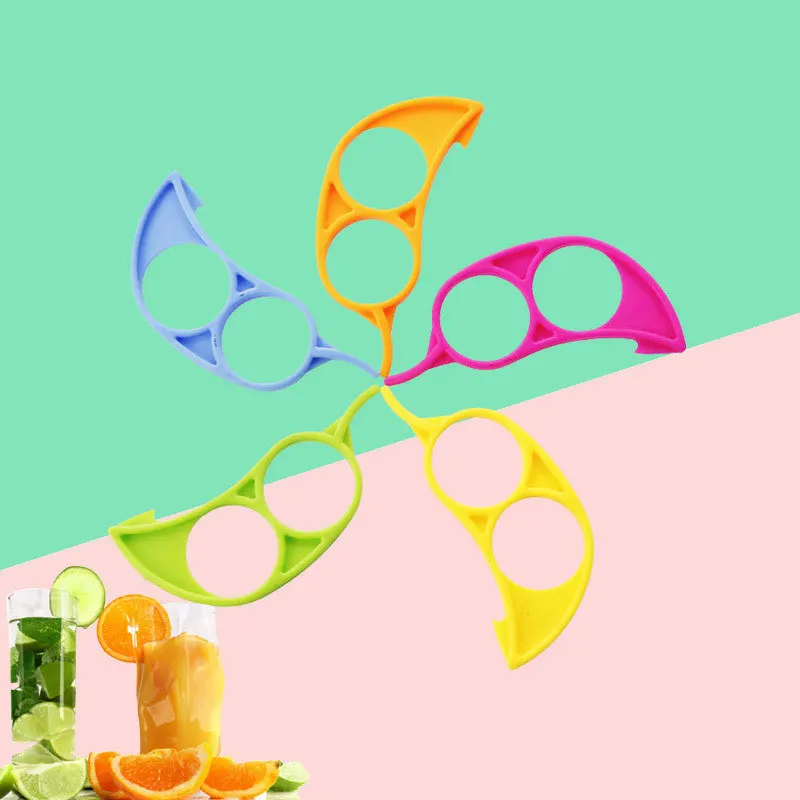 5/10PC Creative Orange Peelers Zesters Lemon Slicer Fruit Stripper Easy Opener Citrus Knife Kitchen Tools Gadgets (Random Color)