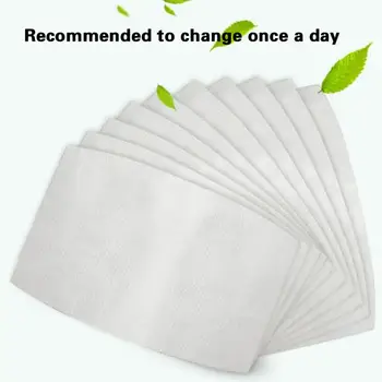 

1/10PCS 5 Layers Mask Filter Paper Dustproof Anti Pollution Disposable Mouth Mask Filters Activated Carbon Square Filter