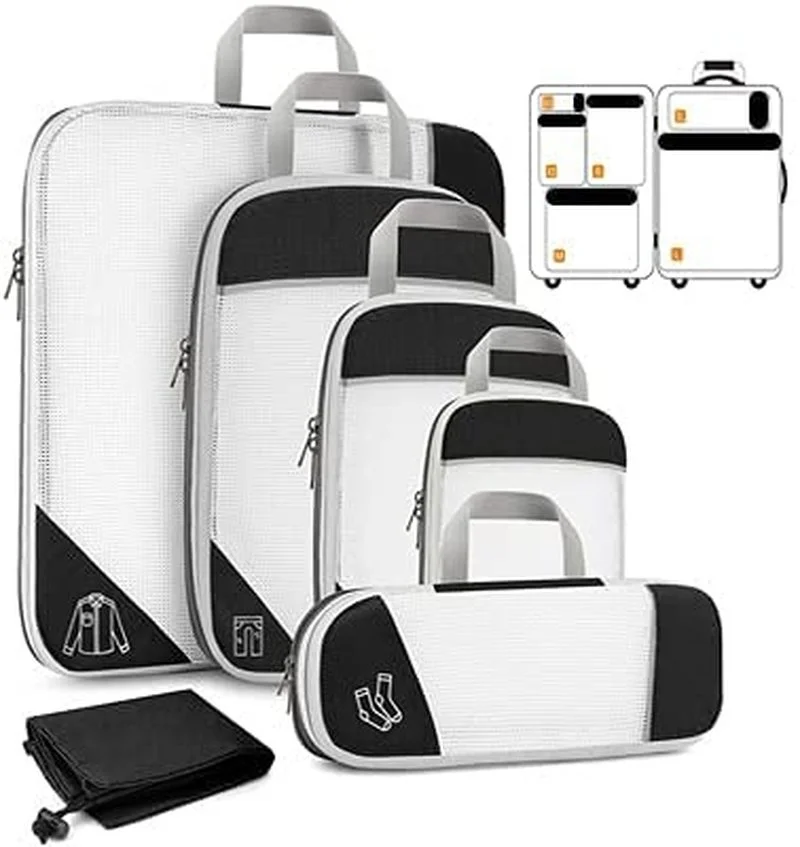 Tanio 6-sztuka pakowania w podróż Cube bagażu torba sklep