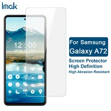 Imak braço transparente macio à prova de explosão superfície wearproof película de proteção para samsung galaxy a71 a72 4g 5g protetor de tela