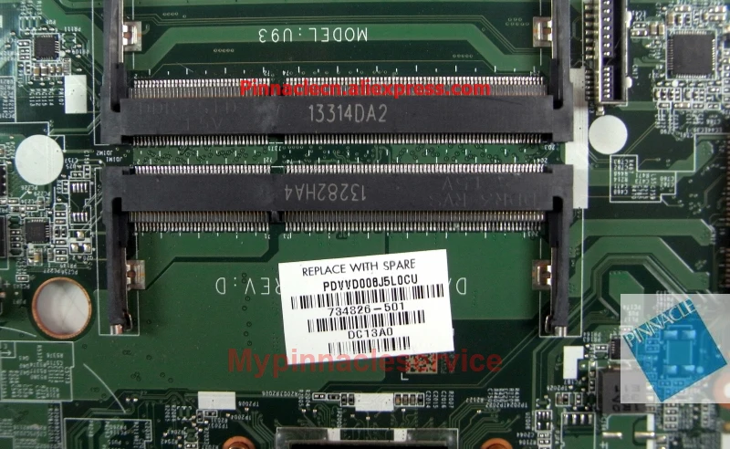 734826-501 A4-5000 материнская плата для hp павильон 15-N 15-N100 15-N200 DA0U93MB6D0