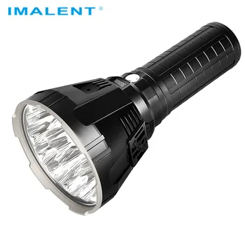 

IMALENT R90TS Big Flashlight High Power LED CREE XHP70 36000 Lumens Long Throw Flash light 21700 Battery Intelligent Charging
