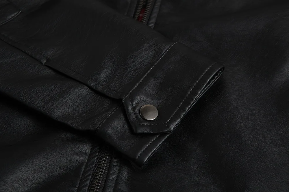 Английская Мода, Мужская моющаяся M-5xl из искусственной кожи в европейском и американском стиле, большие размеры Xy055