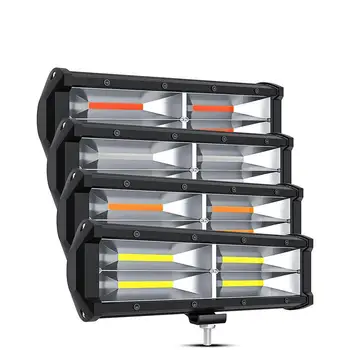 

COB LED Strip Light 9-inch 144W Car LED Work Lamp Bar Spotlight Daytime Running Lamp 9600lm Offroad 4x4 Car Work Light