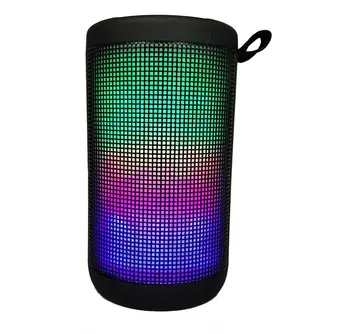 

LED Outdoor waterproof Portable Speaker Bluetooth Column Wireless Bluetooth Speaker Powerful High BoomBox Bass HIFI TF FM Radio