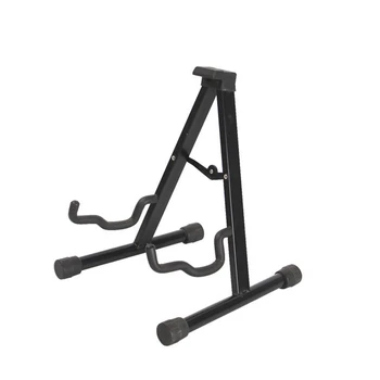 

Alloy Folding Tripod Black Guitar Stand String Instruments Holder for Guitar Bass Ukulele Violin Cello