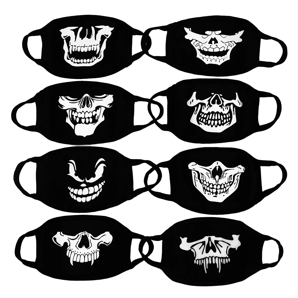 

High Quality Unisex 1Pcs Cartoon Cotton Mouth Mask Protective Anti-Dust Mask Kawaii Cute Mouth Mask Reusable Luminous Face Mask