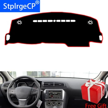 

For citroen C-Quatre 2015 2016-2018 Right and Left Hand Drive Car Dashboard Covers Mat Shade Cushion Pad Carpets Accessories