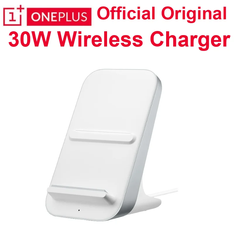 OnePlus Warp Charge 30 Wireless Charger 30W Official Original Qi/EPP Air Cooling Smart Bedtime Mode PC V0 300g for OnePlus 8 Pro
