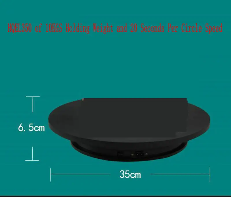 Two Way Electric Rotating Turntable Display Stand Lazy Susan Base for Photography Shooting (15)