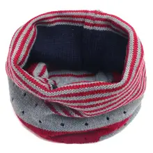 Модный осенне-зимний шарф для женщин и мужчин, теплый детский шарф для малышей, толстые шарфы-Снуды для мальчиков и девочек, шарф с воротником, хлопок, унисекс