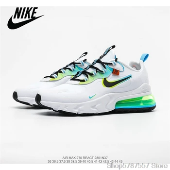 

Nike Air Max 270 React Men's Breathable Mesh Running Shoes Size 40-45